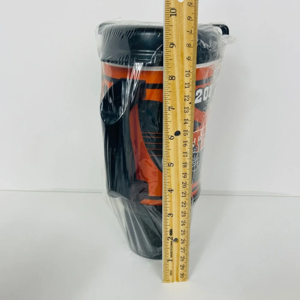 Texas Longhorns Travel Mug OS 2005 National Champions Orange NCAA Whirley NEW